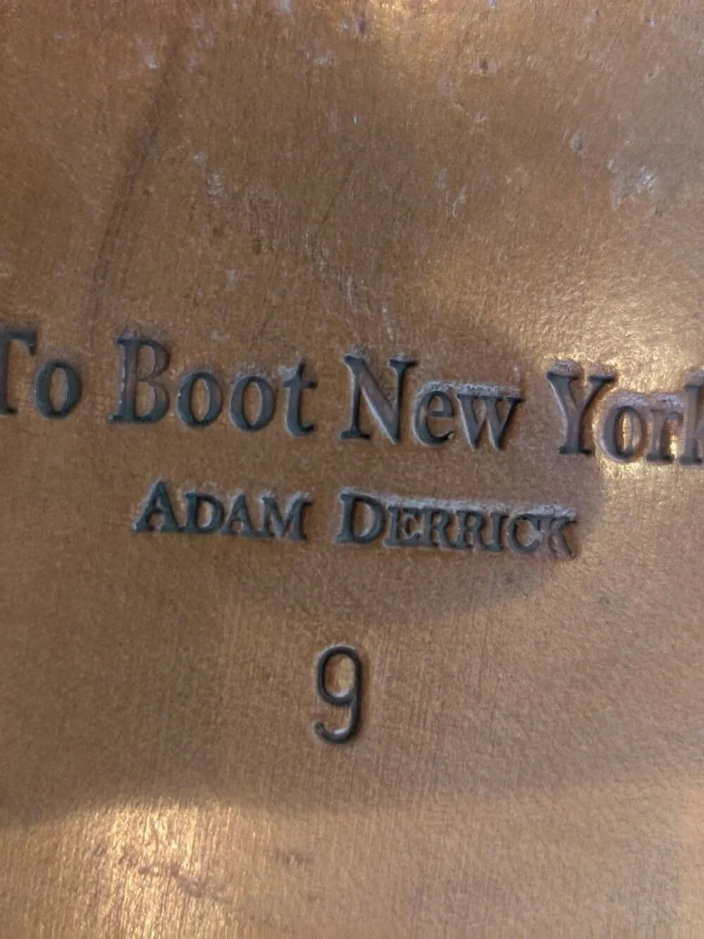 To Boot New York Avellino Brogue Leather Oxford US Size 9